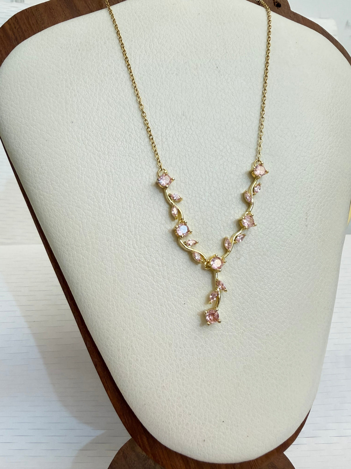 Pink Whimsical Fairy Necklace - view 2