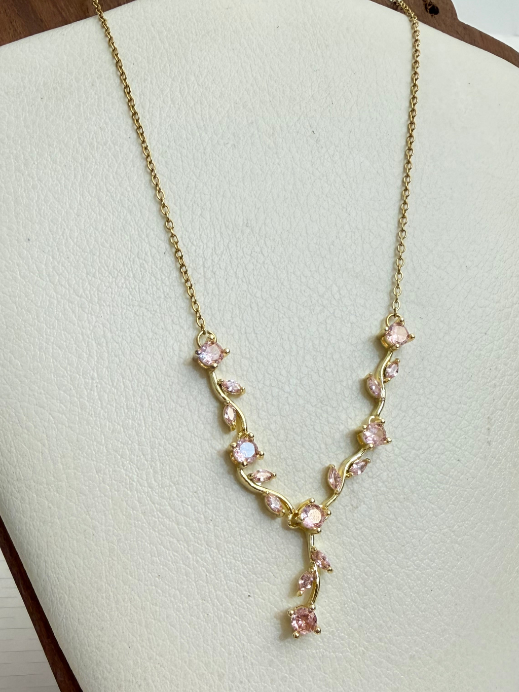 Pink Whimsical Fairy Necklace