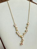 Pink Whimsical Fairy Necklace