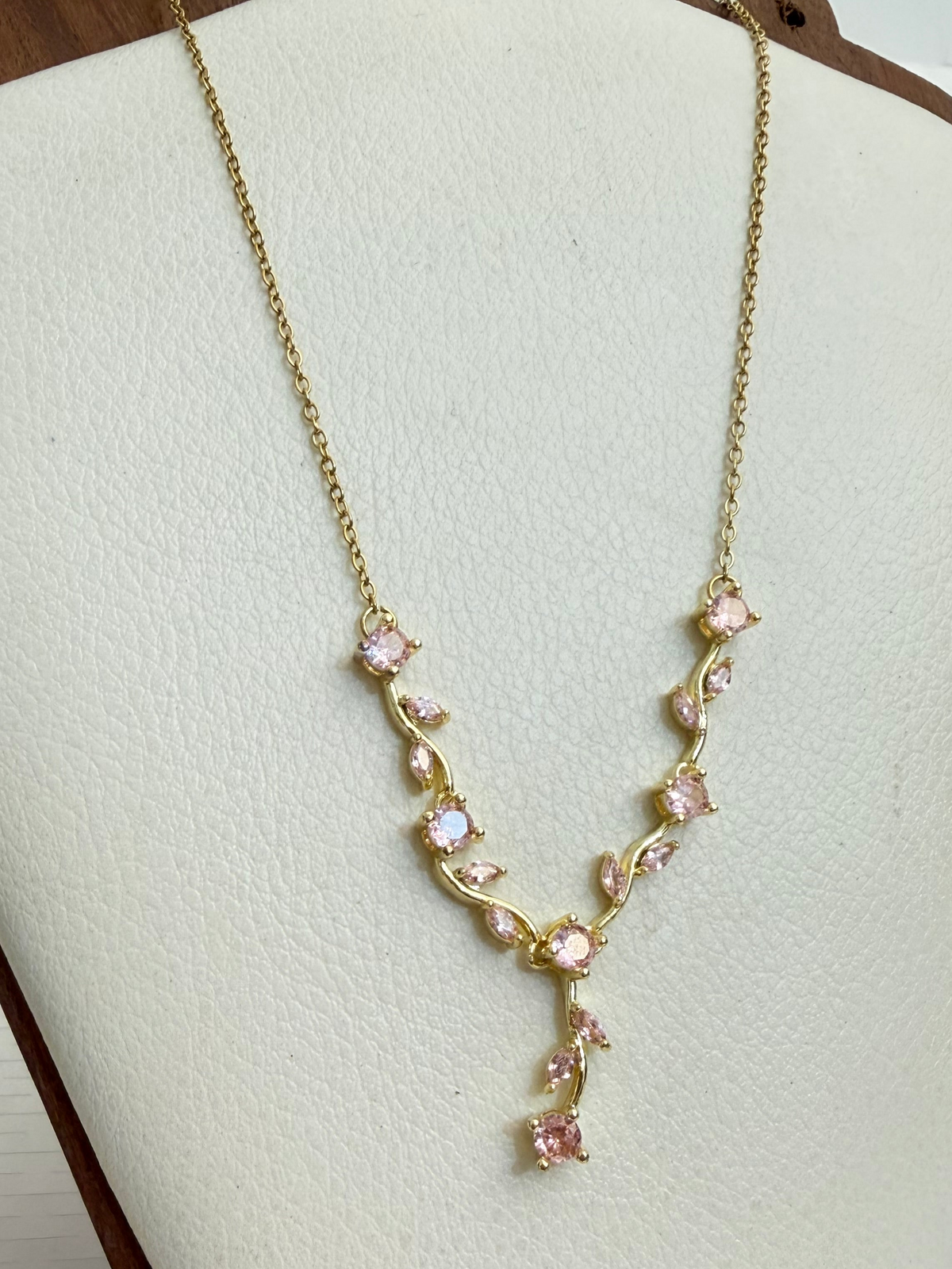 Pink Whimsical Fairy Necklace