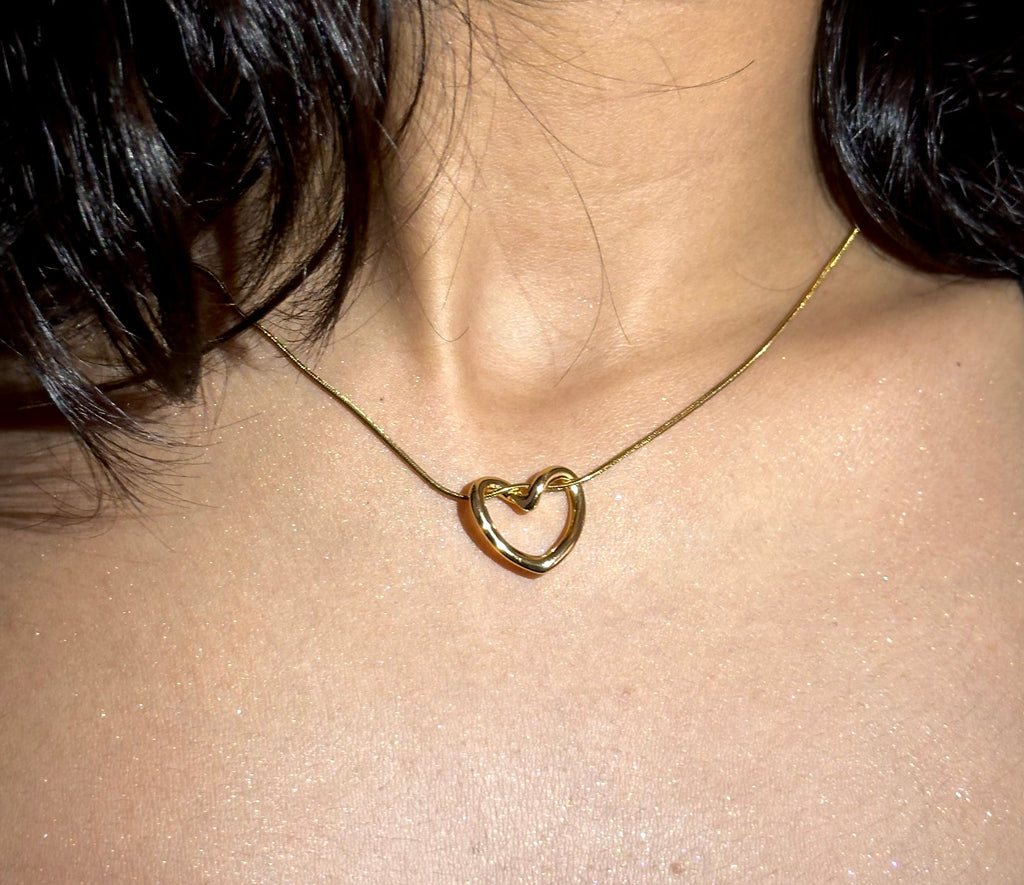 Eternal Heart Necklace - view 2