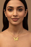 Golden Butterfly Necklace
