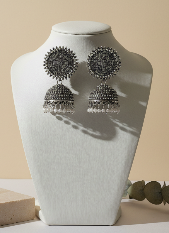 Silver Earrings DB00276