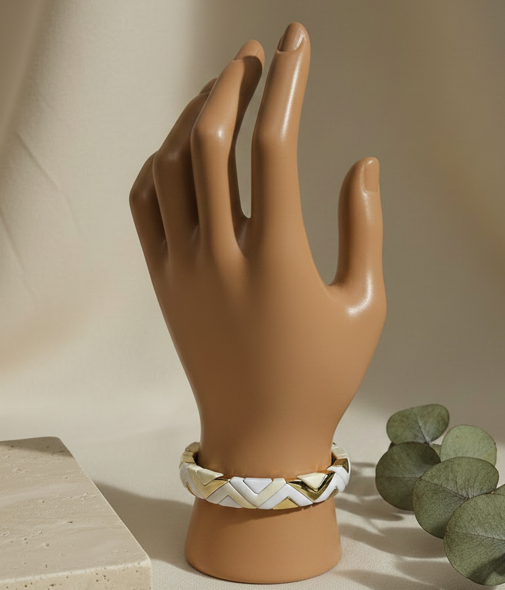 White & Golden Bracelet - view 2