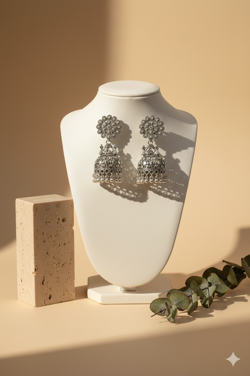Silver Earrings DB00282