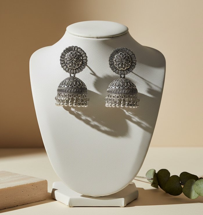 Silver Earrings DB00277