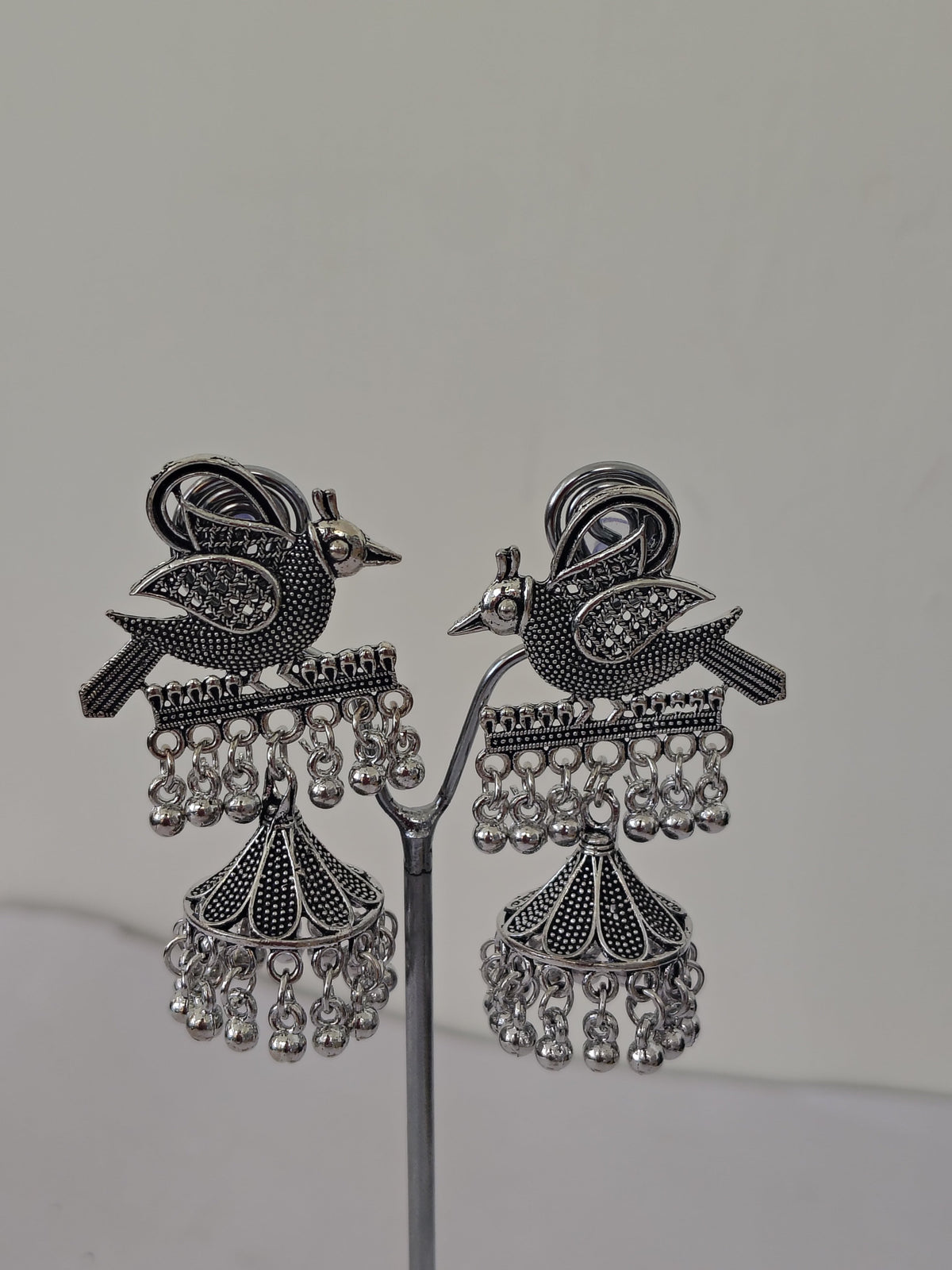 Silver Earrings DB00274 - view 2