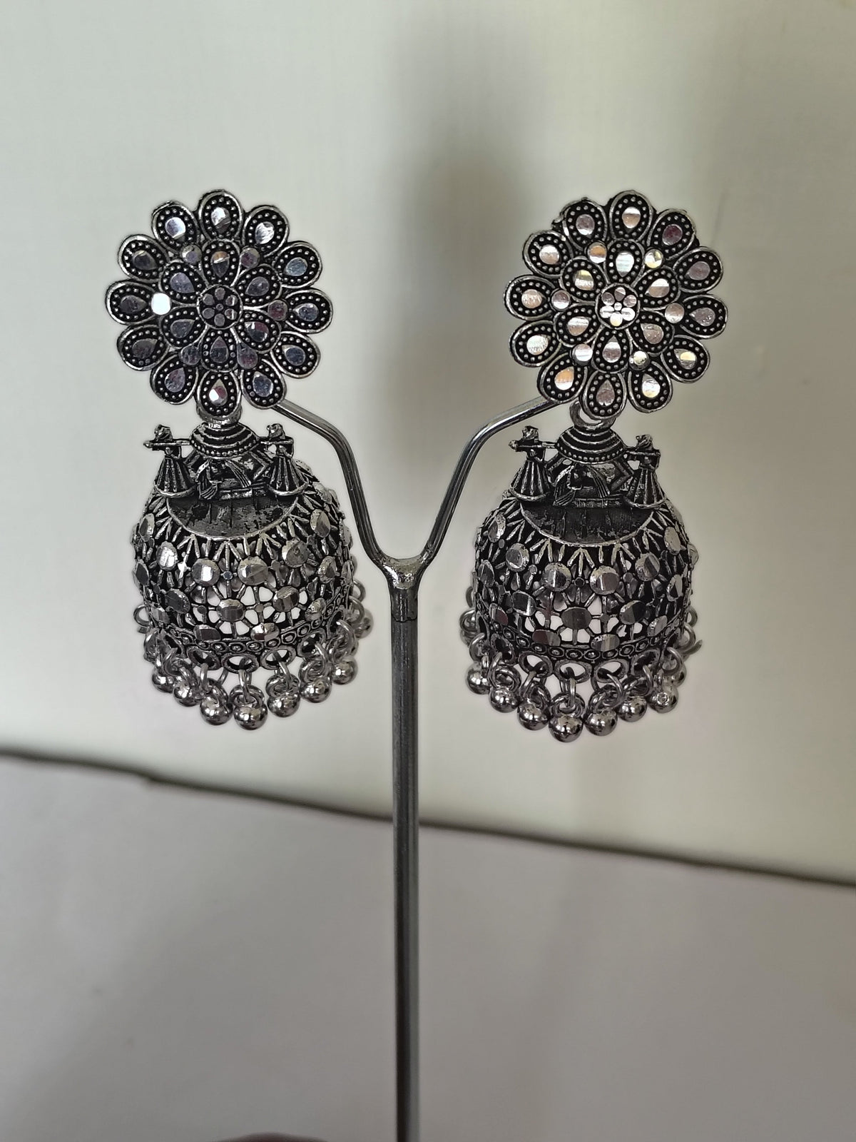 Silver Earrings DB00282 - view 2