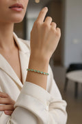 Ocean Mist Tennis Bracelet - 16cm Small Size