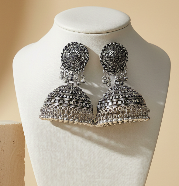 Silver Earrings DB00255