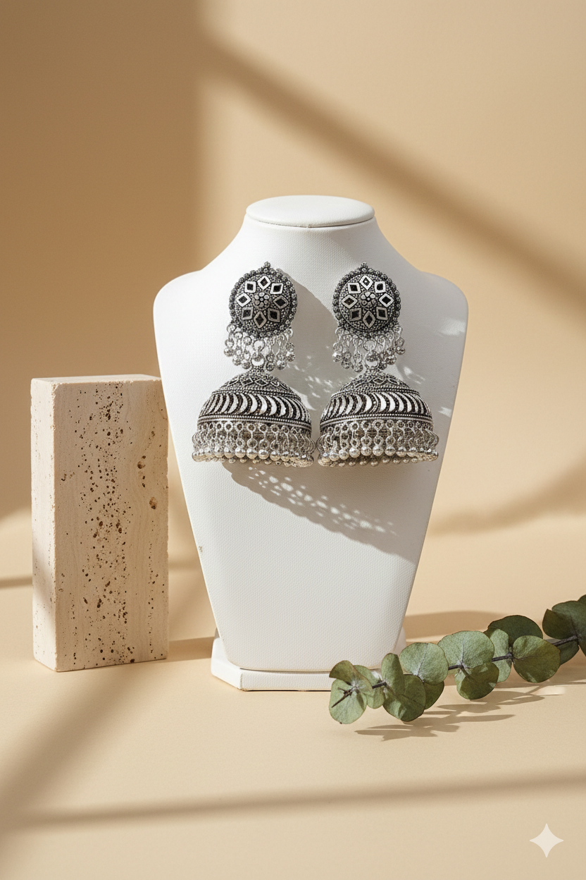 Silver Earrings DB00280